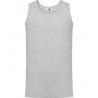 T-shirt sans manches gris homme Valueweight Athletic Fruit of the Loom