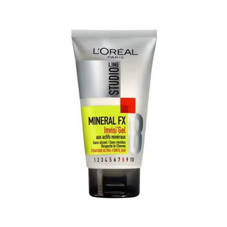 Gel cheveux Studio Line Mineral FX Ultra-fixant - 150ml