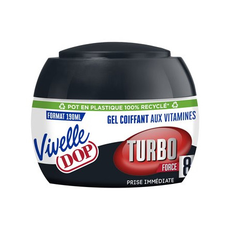 Gel cheveux Vivelle DOP Turbo - 190ml