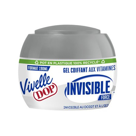 Gel cheveux Vivelle DOP Inivisble - 190ml