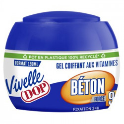 Gel cheveux Vivelle DOP Fixation Béton - 190ml