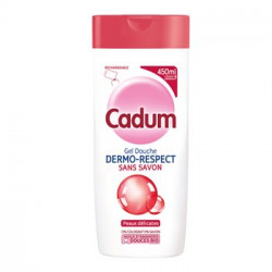Gel douche Cadum Dermo-Respect Sans savon 450ml