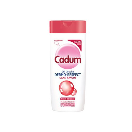 Gel douche Cadum Dermo-Respect Sans savon 450ml