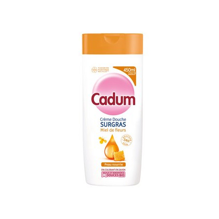 Crème de douche Surgras Cadum Miel de fleurs - 450ml