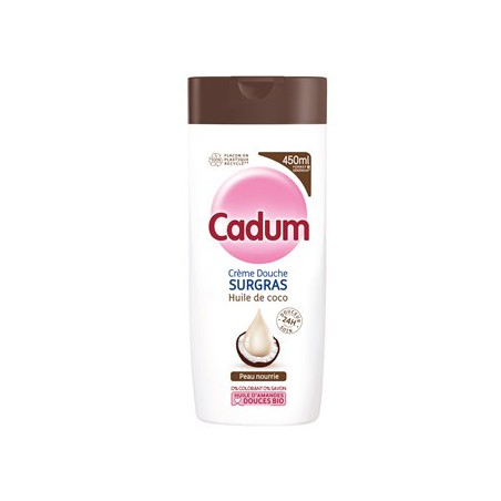 Crème de douche Surgras Cadum Huile de coco - 450ml