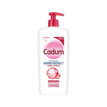 Gel douche Cadum Dermo-respect - 750ml