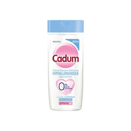 Gel douche Cadum Hypoallergenique - 400ml