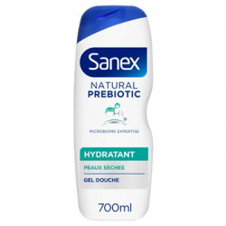 Gel douche Sanex Natural Prebiotic hydratant - 700ml