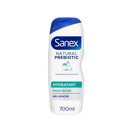 Gel douche Sanex Natural Prebiotic hydratant - 700ml