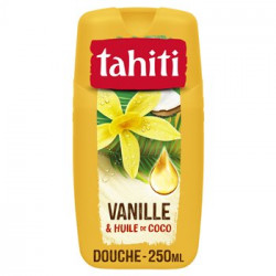 Gel douche Tahiti Vanille et huile de coco 250ml