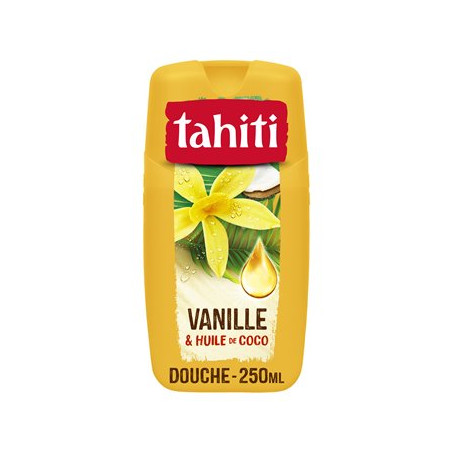 Gel douche Tahiti Vanille et huile de coco 250ml