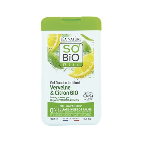 Gel douche So Bio Etic Verveine Citron - 450ml