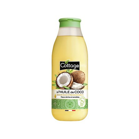 Douche huile de Coco Cottage Extra nourrissante - 560ml