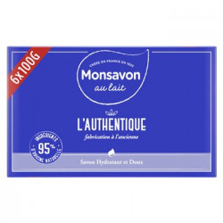 Savon L'Authentique Monsavon Lavant Antibactérien - 6x100g