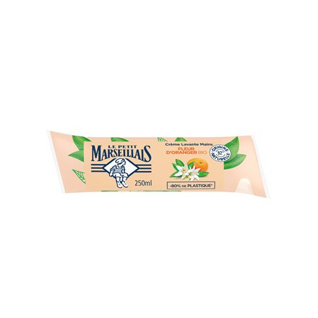 Crème lavante mains Fleur d'oranger Bio - 250ml