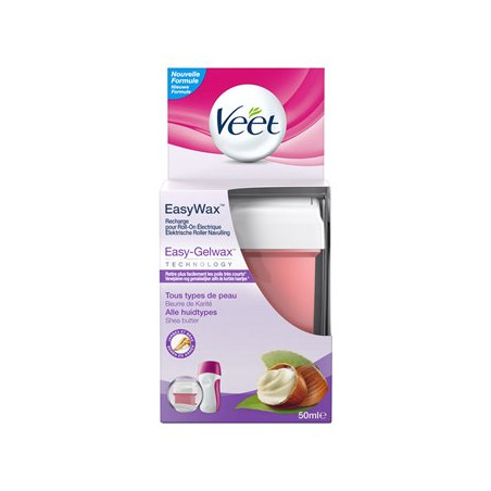 Recharge EasyWax Expert Veet Bras Jambes Peaux Normales 50ml
