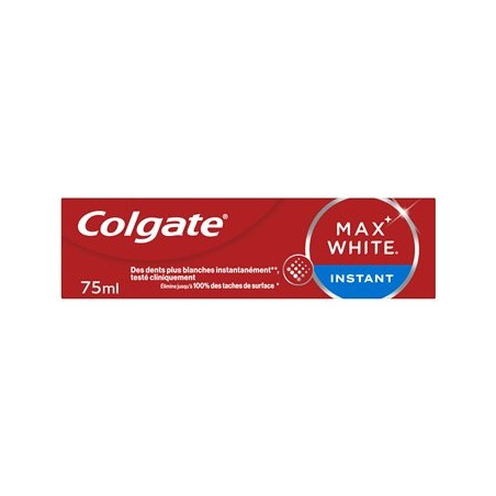 Dentifrice blancheur Colgate Max white optic - 75ml