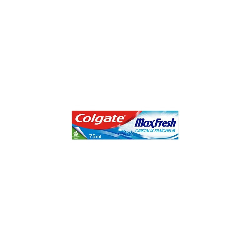 Dentifrice Colgate Max Fresh Cristaux fraicheur - 75ml Dentifrice Colgate Max Fresh Cristaux fraicheur - 75ml