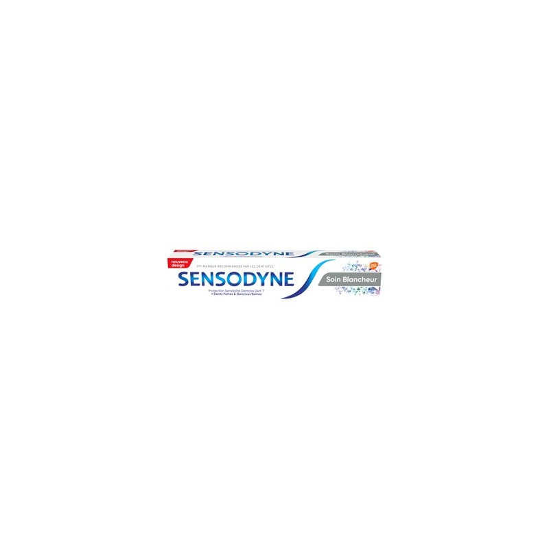 Dentifrice Sensodyne Soin blancheur 24h - 75ml