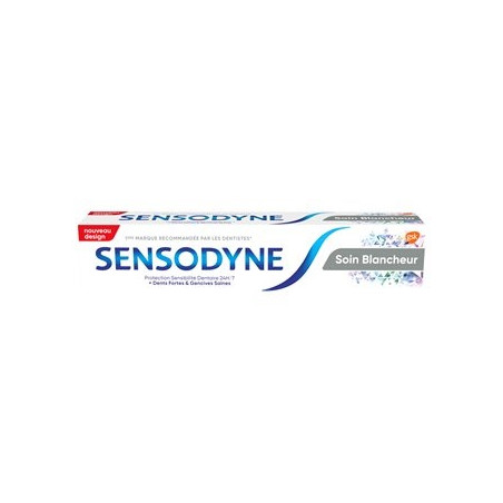Dentifrice Sensodyne Soin blancheur 24h - 75ml