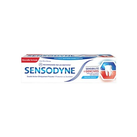 Dentifrice Sensodyne Sensibilité & Gencives - 75ml