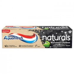 Dentifrice Naturals Aquafresh Blancheur charbon - 75ml
