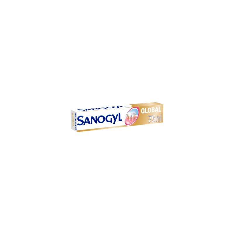 Dentifrice Sanogyl Soin global + blancheur 75ml Dentifrice Sanogyl Soin global + blancheur 75ml