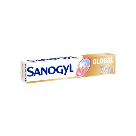 Dentifrice Sanogyl Soin global + blancheur 75ml