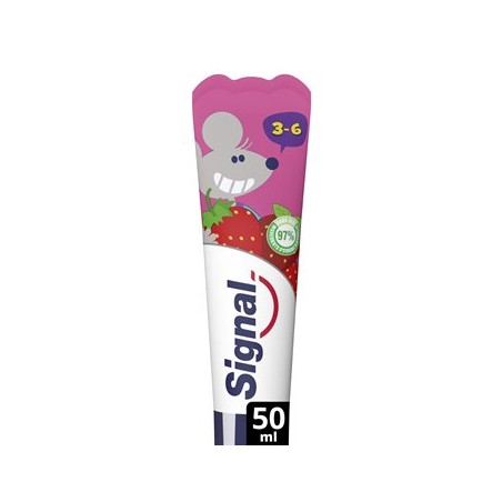 Dentifrice enfant Signal Fraise - 3-6ans - 50ml