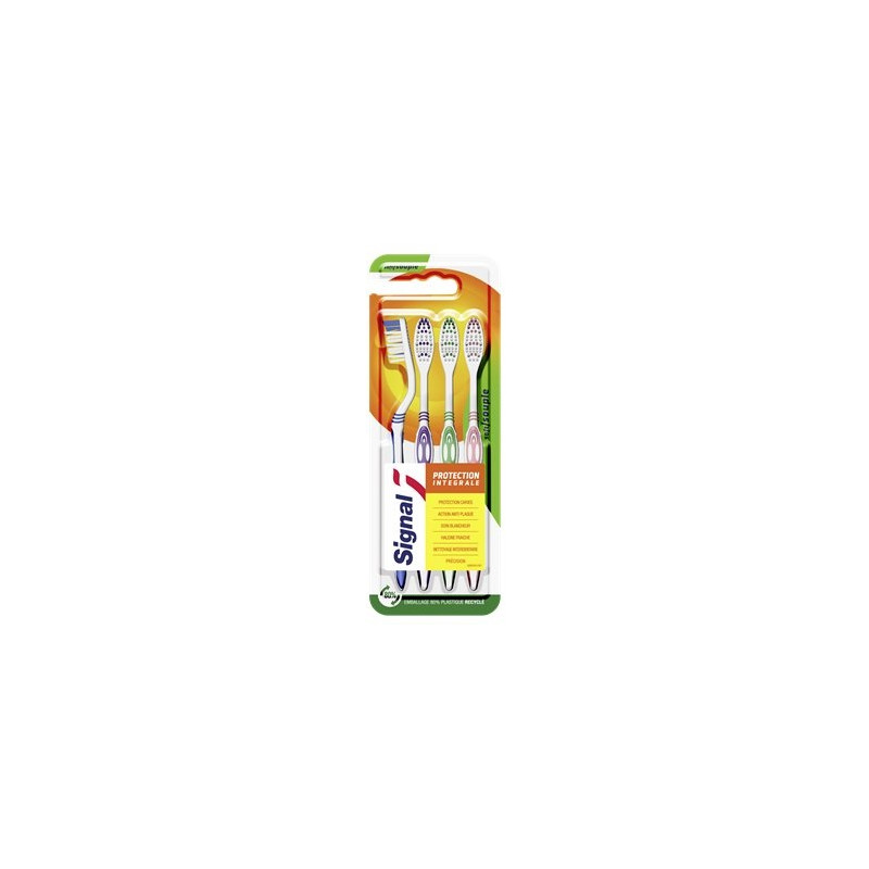 Brosse à dents Signal Souple x4