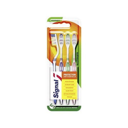 Brosse à dents Signal Souple x4