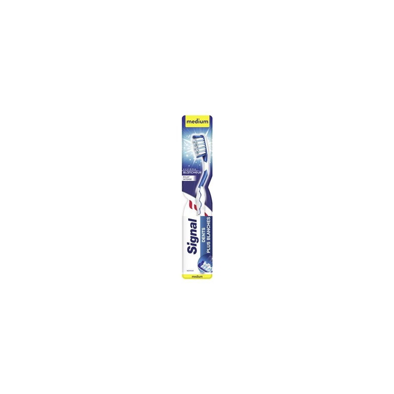 Brosse à Dents Medium Signal Système Blancheur Éclat Intense