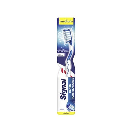 Brosse à Dents Medium Signal Système Blancheur Éclat Intense