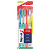 Brosse à dents Signal Triple Action - Medium - x4