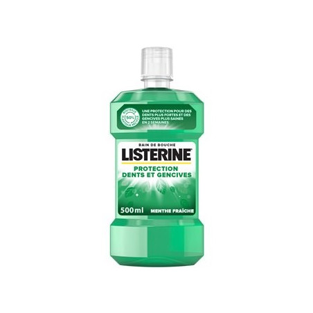 Bain de Bouche Listerine Protection gencives - 500ml