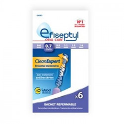 Brossettes Efiseptyl Clean Expert 0.7mm - 1 pièce