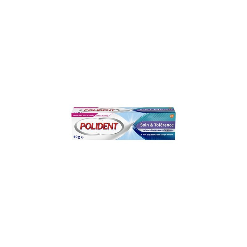 Crème adhésive Polident Hypoallergénique - 40g