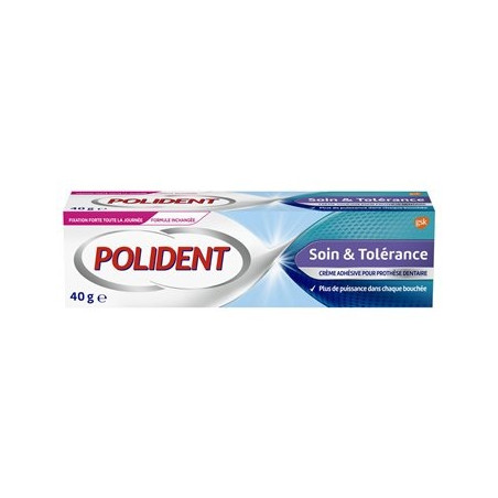 Crème adhésive Polident Hypoallergénique - 40g