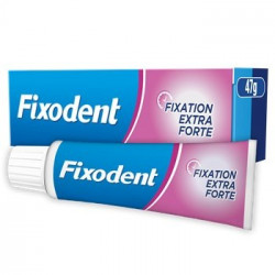 Crème adhésive Fixodent extra forte - 47g