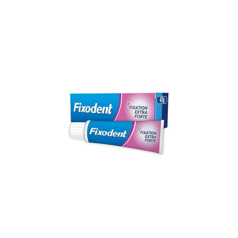 Crème adhésive Fixodent extra forte - 47g