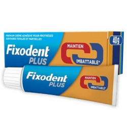 Crème adhésive Fixodent Plus Maintien imbattable - 40g