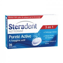 Nettoyant Steradent Pureté active - x36