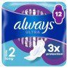 Serviettes Always Ultra Long - T2 - x12
