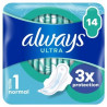 Serviettes Always Ultra Normal Plus - T1 - x14