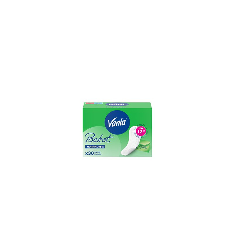 Protège-slips Vania Pocket Normal - x30