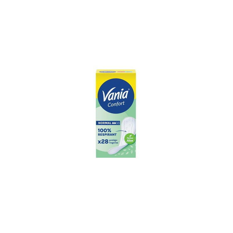 Protège-slips plat Vania Confort Aloe Vera- Normal - x28