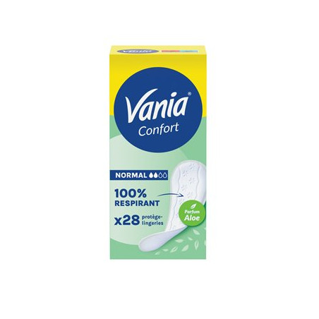 Protège-slips plat Vania Confort Aloe Vera- Normal - x28