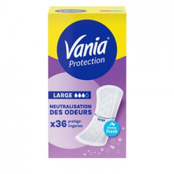 Protège-slip Protection Vania Large Fresh - x36