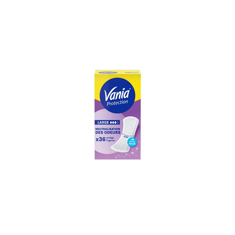 Protège-slip Protection Vania Large Fresh - x36