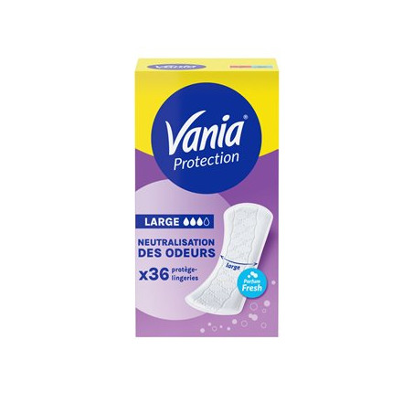 Protège-slip Protection Vania Large Fresh - x36